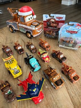 Disney Pixar Cars Mater Toy Collection - Brown & Red Accents